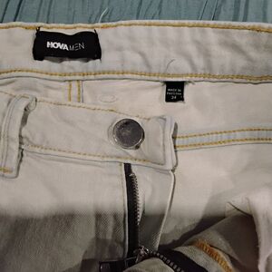 Fashion Nova Men Slim Jeans - White